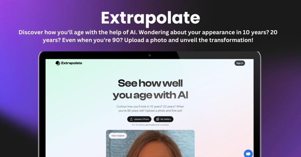 Extrapolate Landing Page