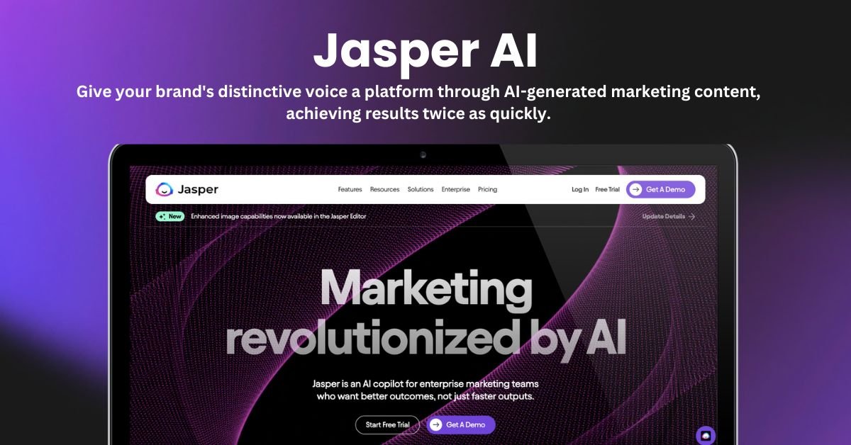 Jasper AI Landing Page