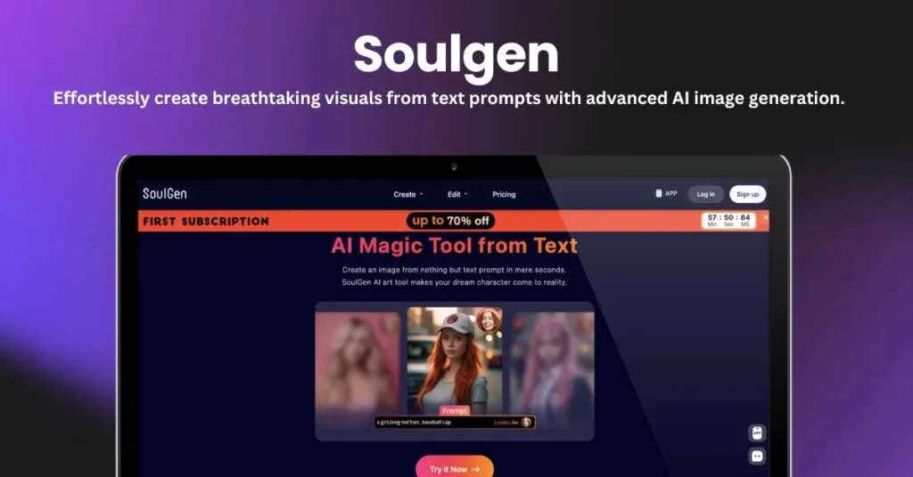 soulgen landing page