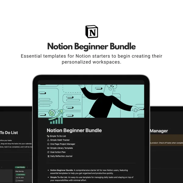 Notion Beginner Bundle