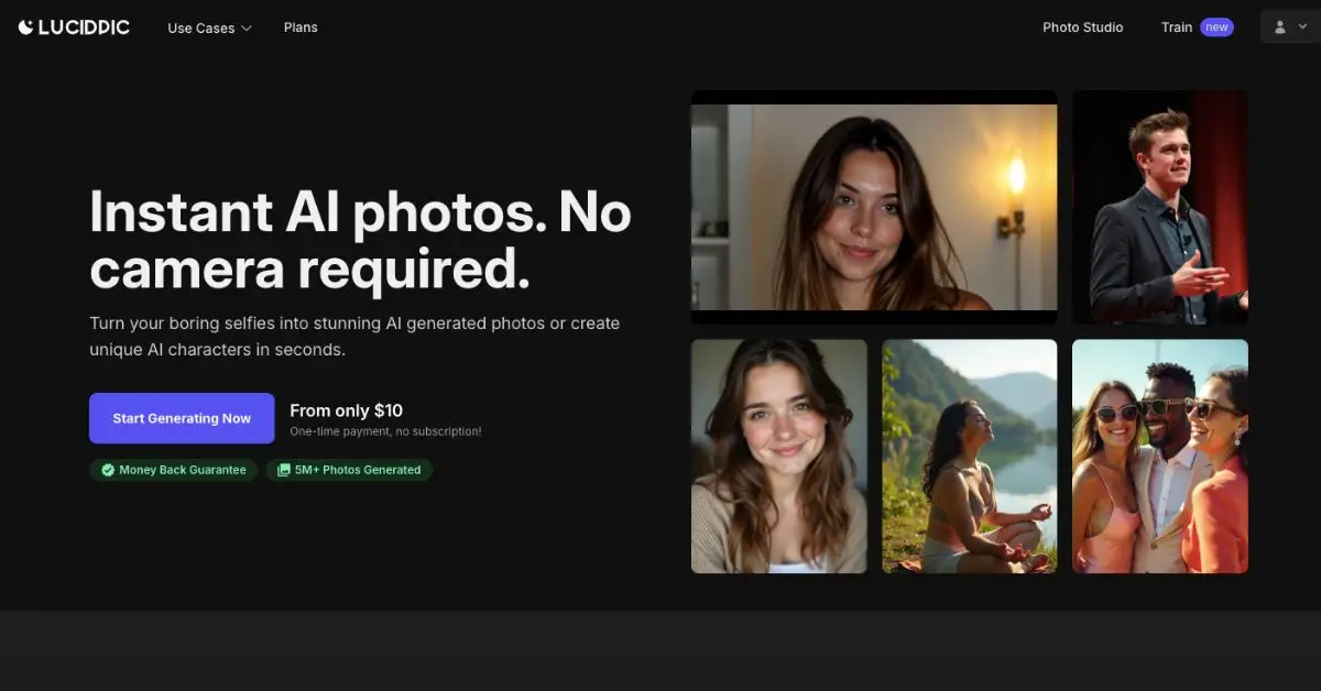 Lucidpic webpage