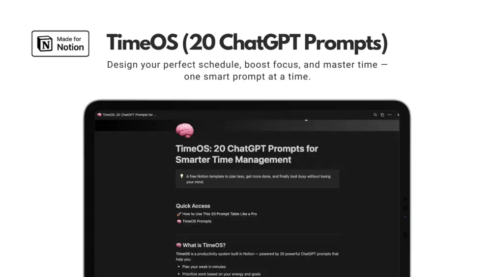 TimeOS Time Management