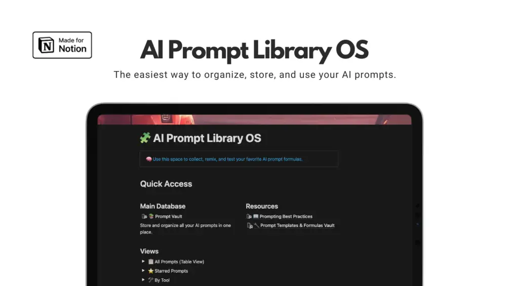 AI prompt manager