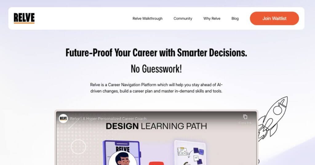 Relve webpage