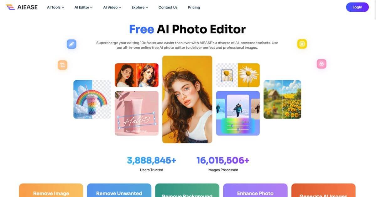 AIEASE webpage