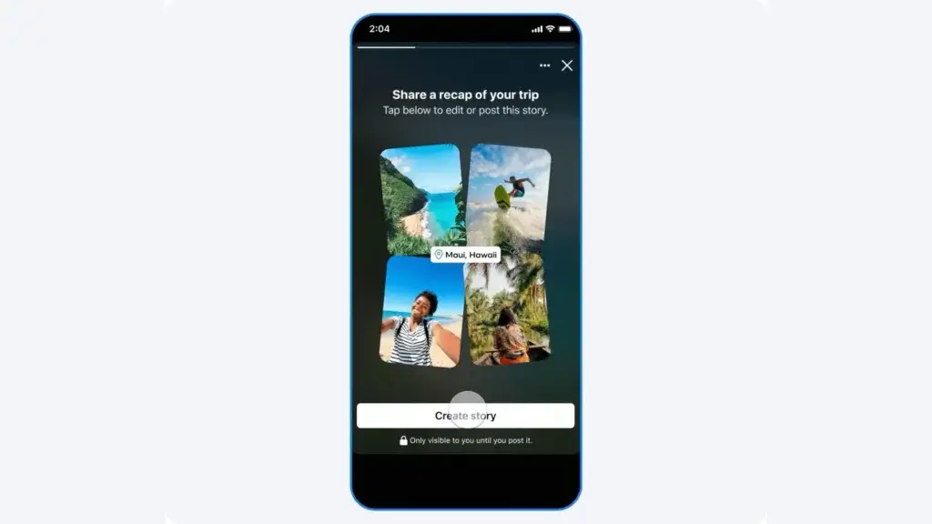 Facebook’s AI camera roll feature