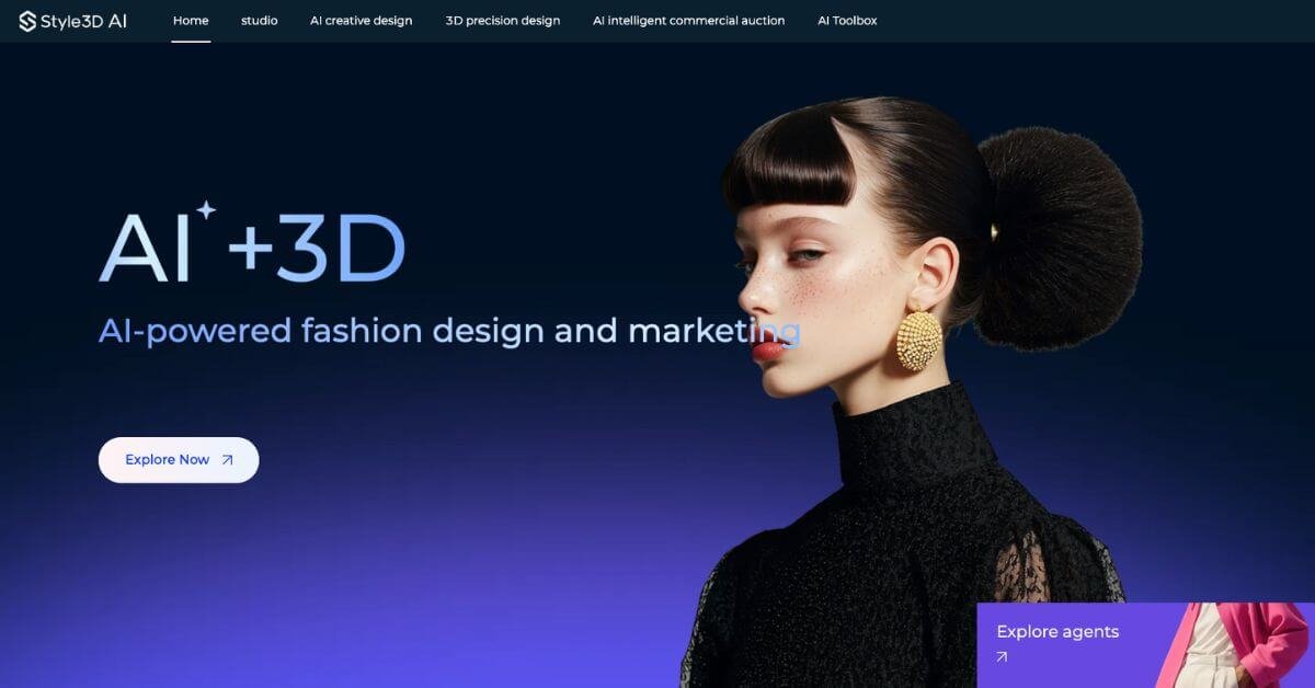 Style3D AI webpage