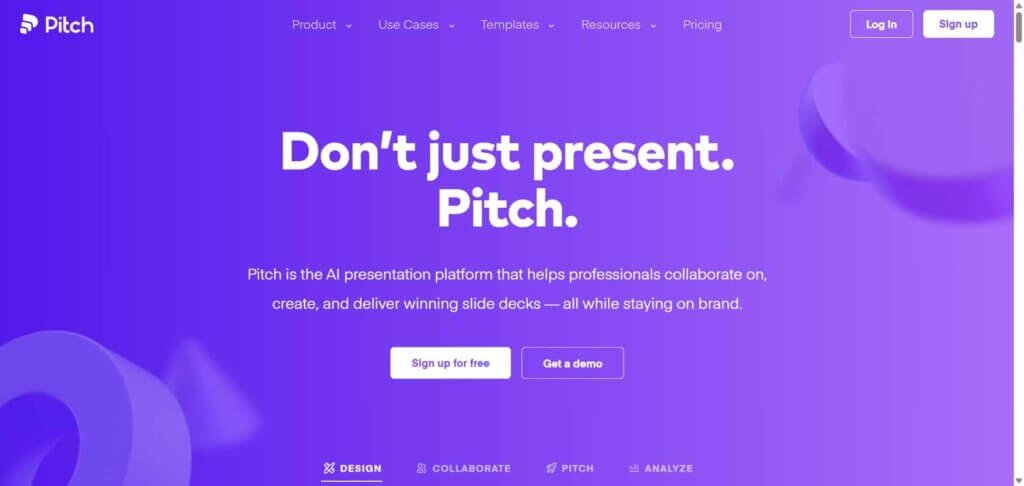 Pitch Webpage