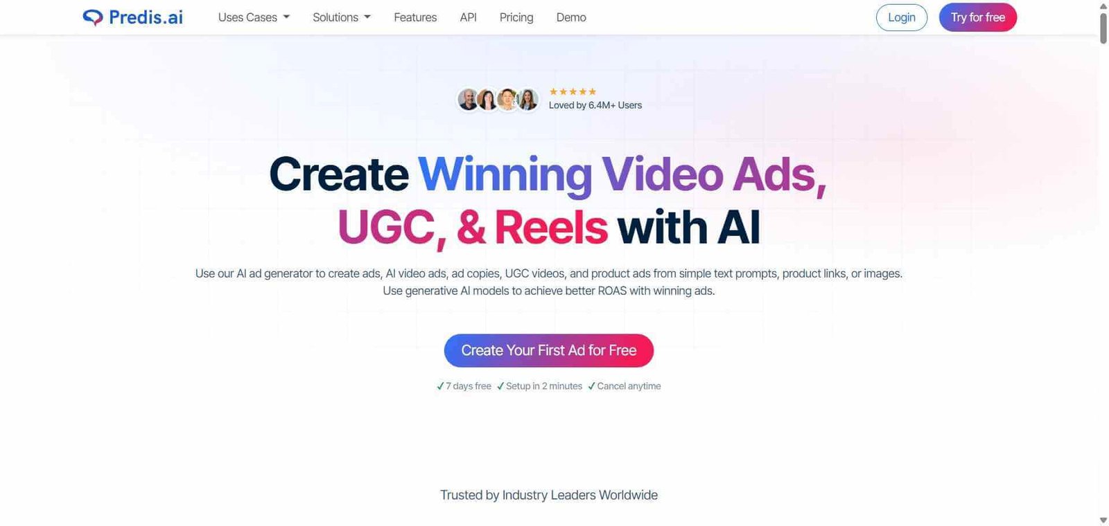Predis AI Webpage
