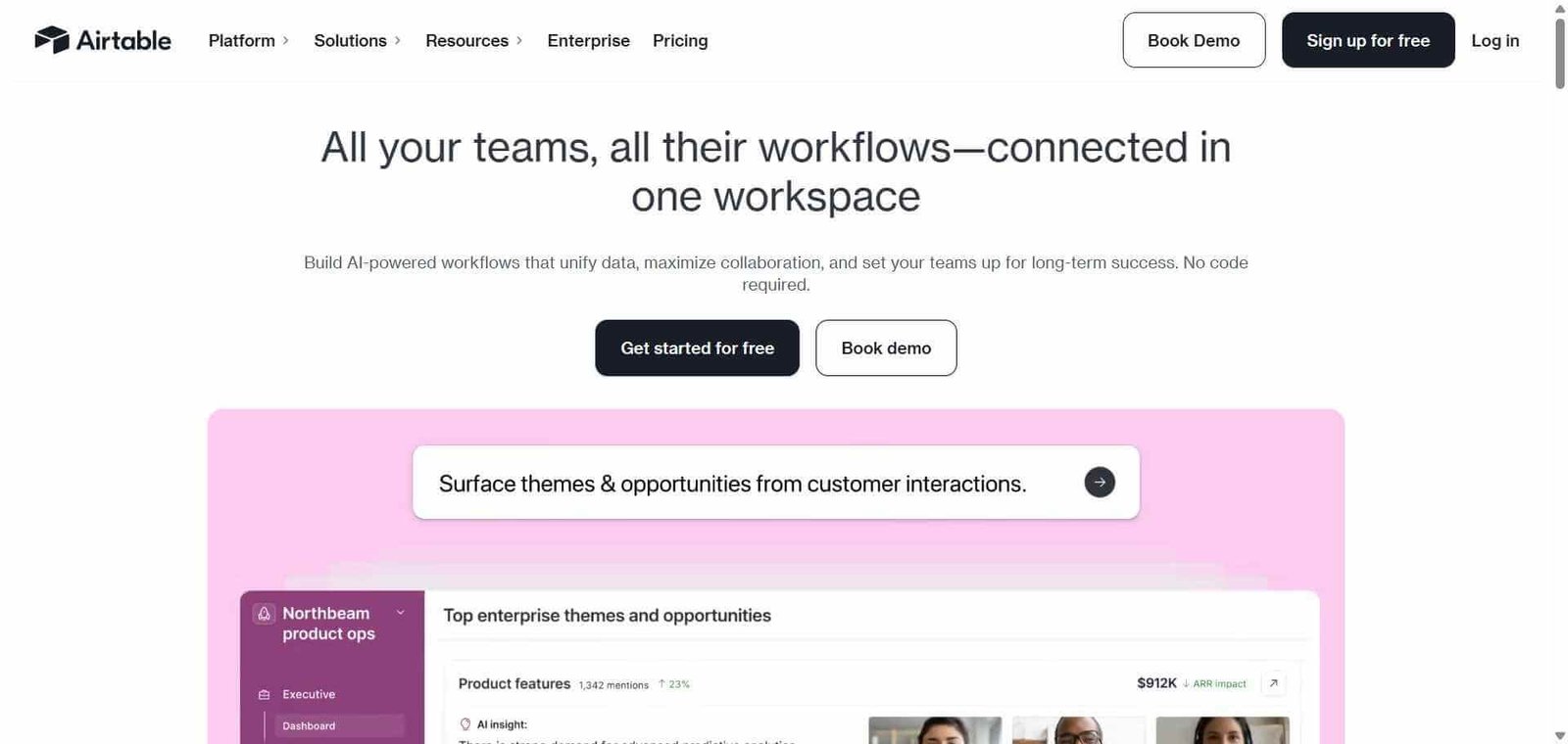 Airtable Webpage