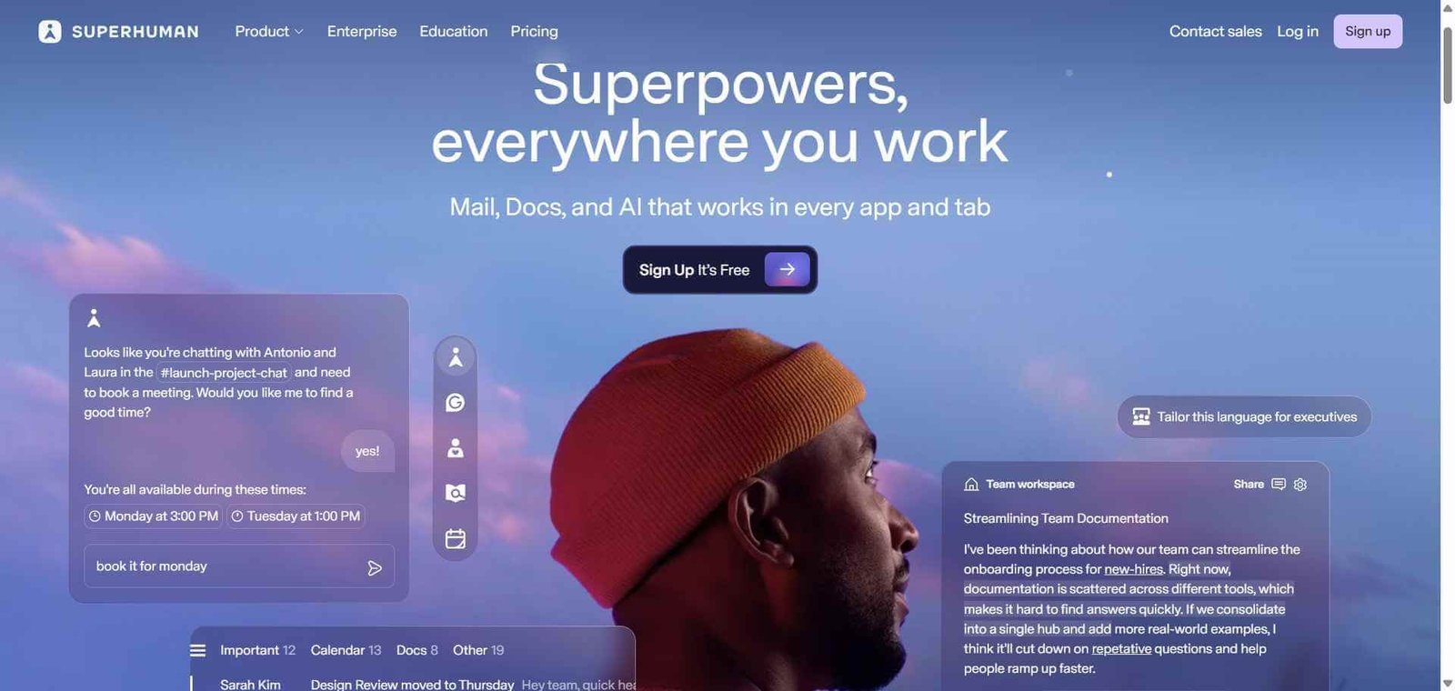 Superhuman AI Webpage