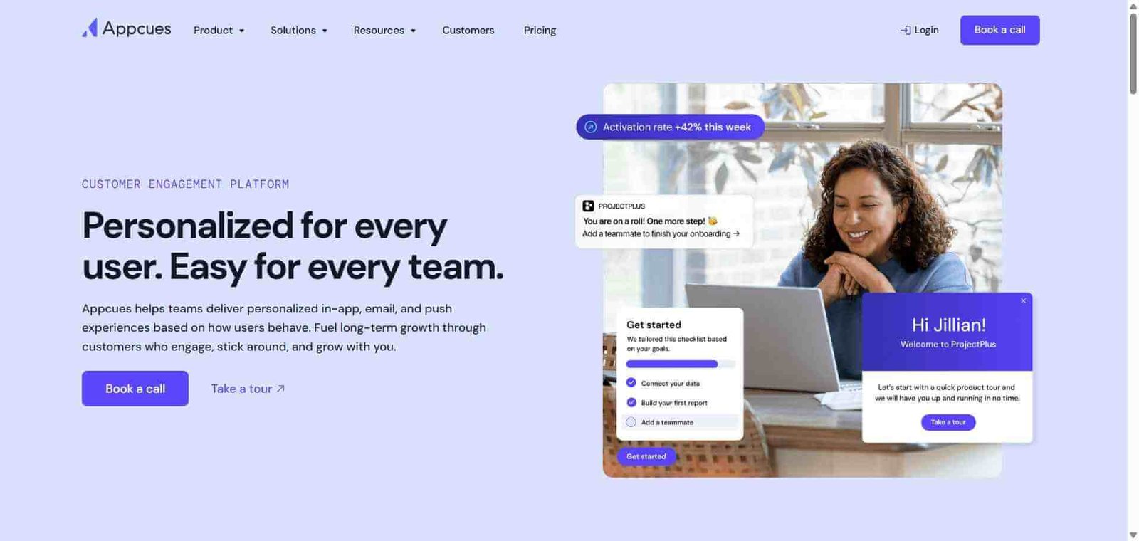 Appcues Webpage