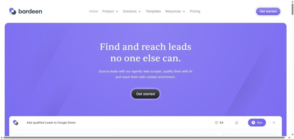 Bardeen Webpage