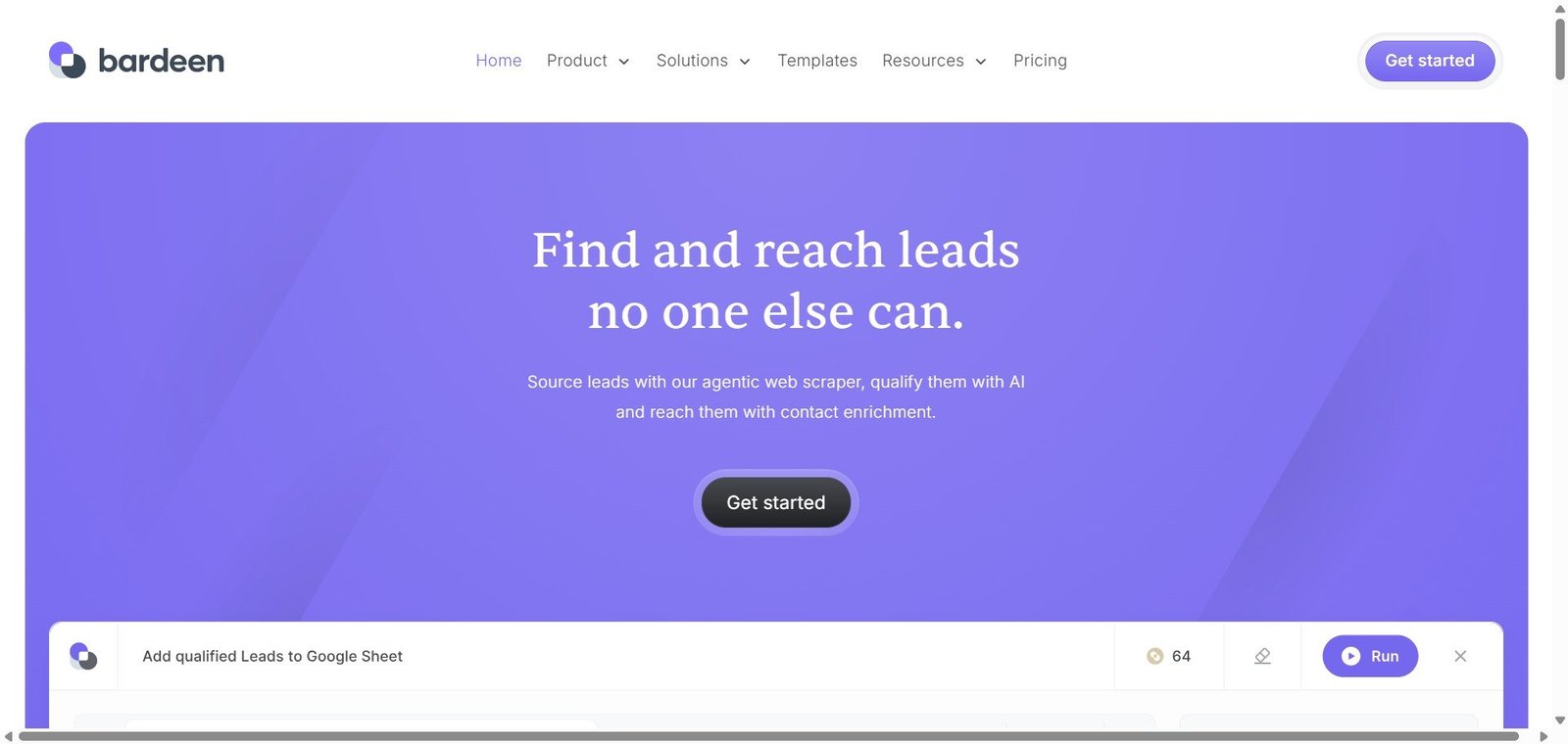Bardeen Webpage