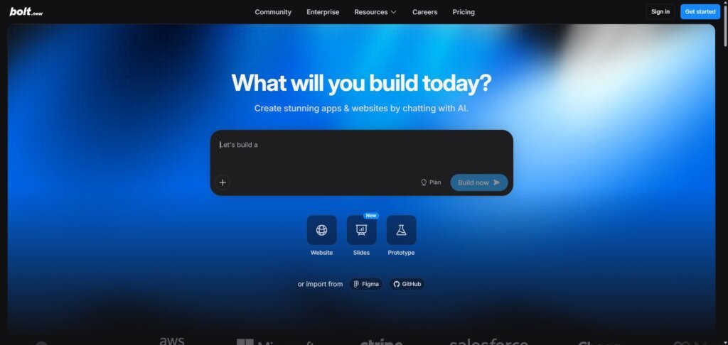 Bolt Webpage