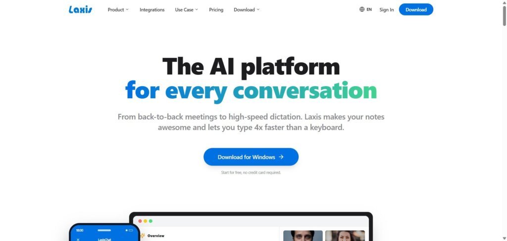 Laxis Webpage