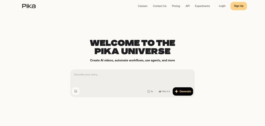 Pika Webpage