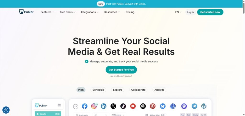 Publer Webpage