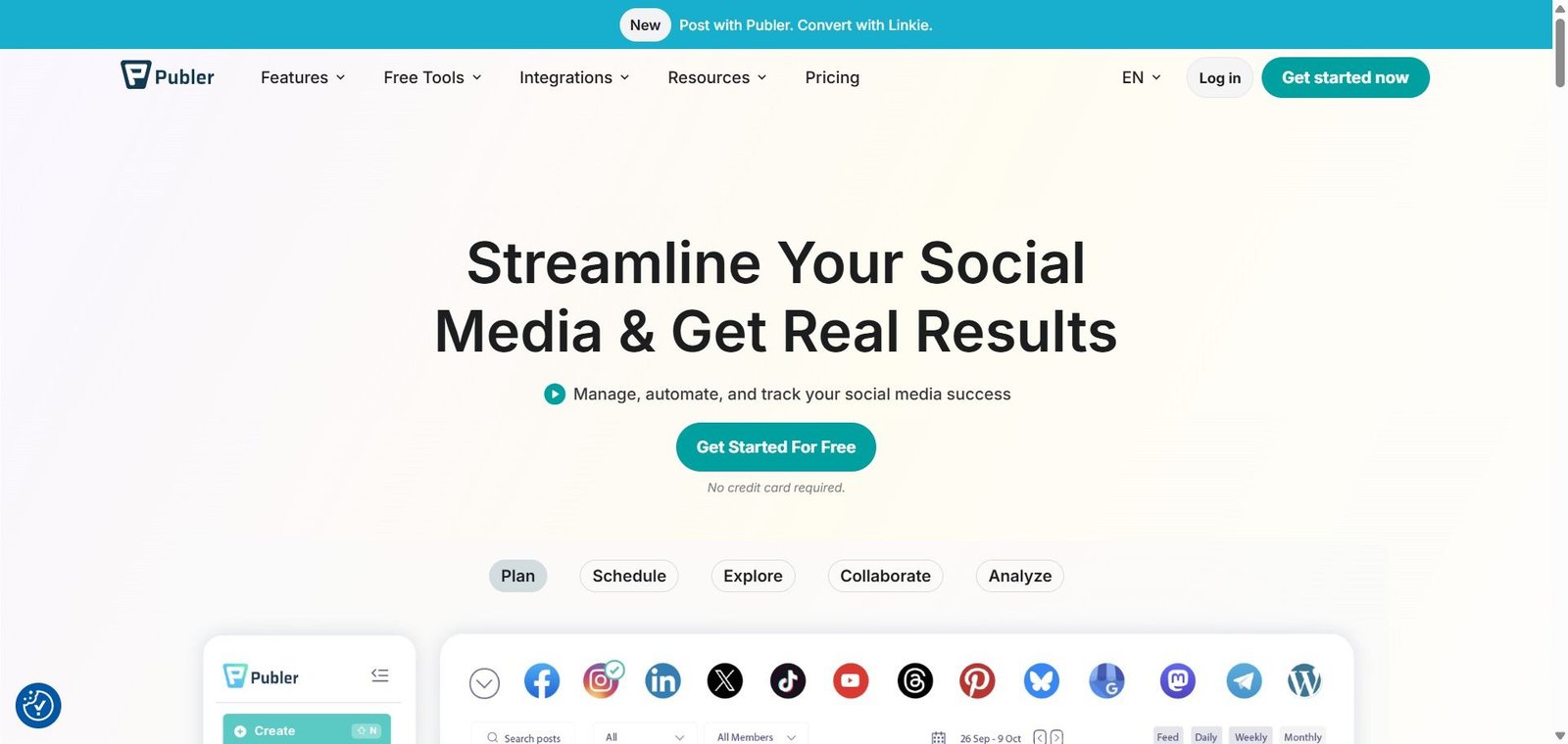 Publer Webpage