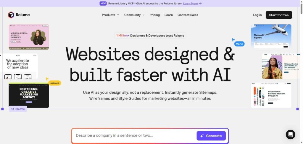 Relume Webpage