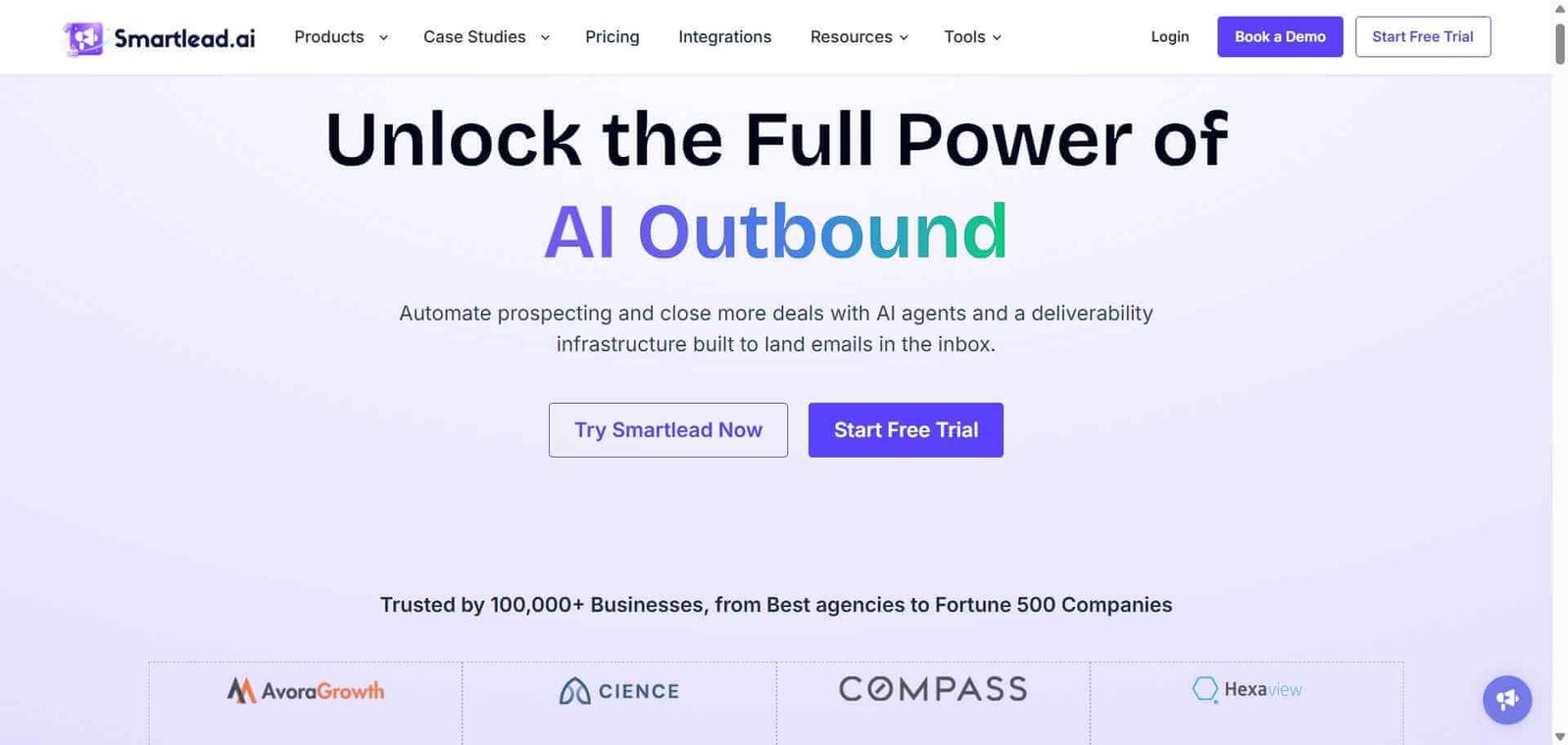Smartlead Webpage