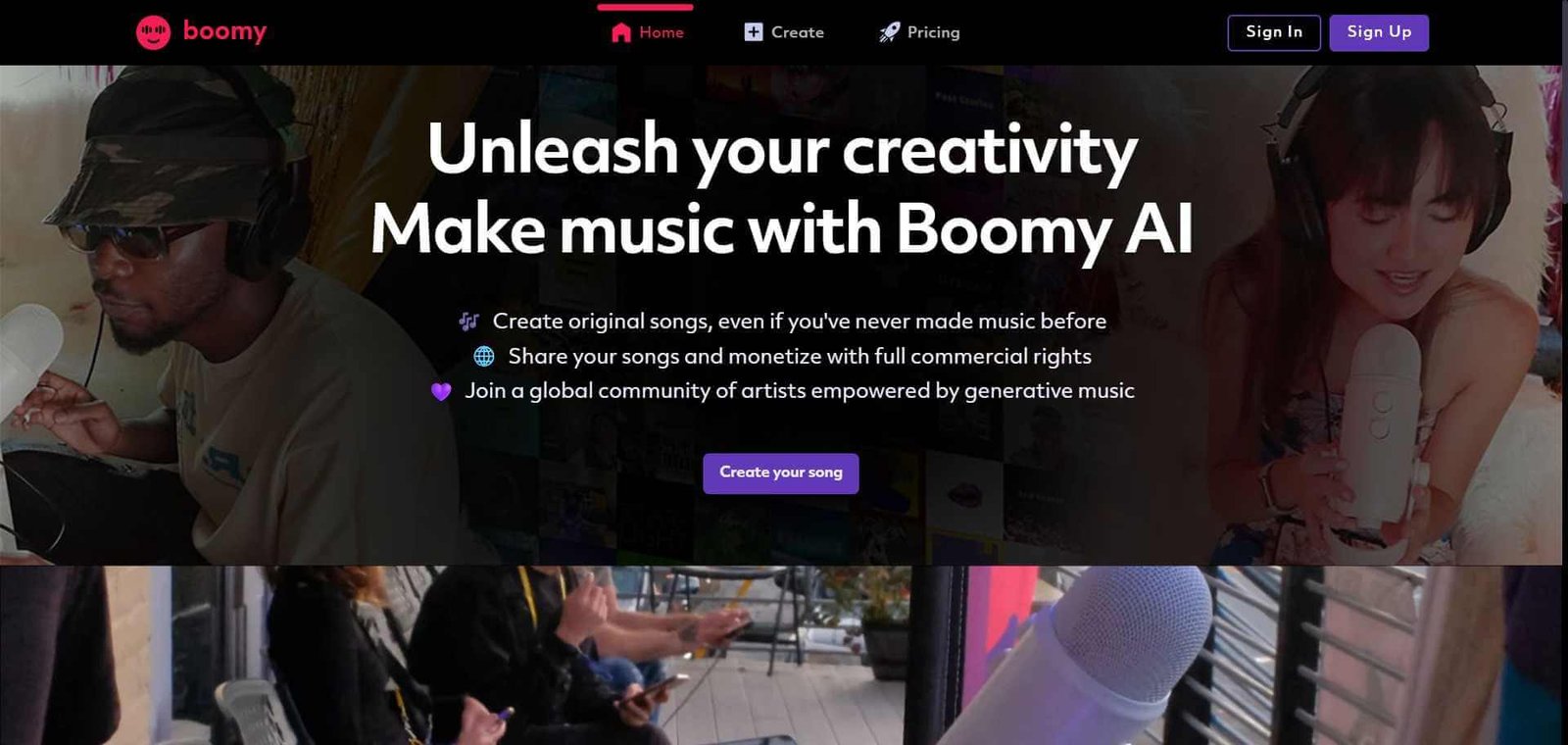 Boomy Webpage