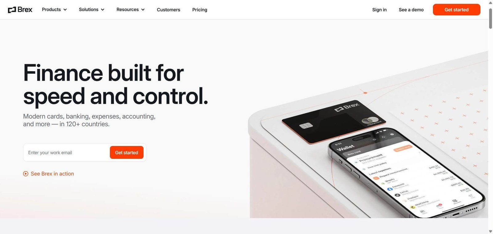 Brex Webpage