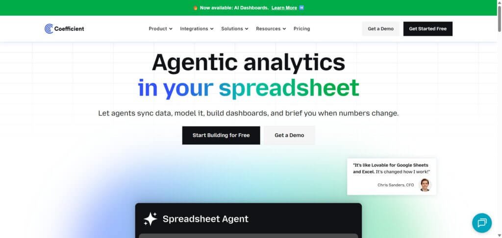 Coefficient Webpage