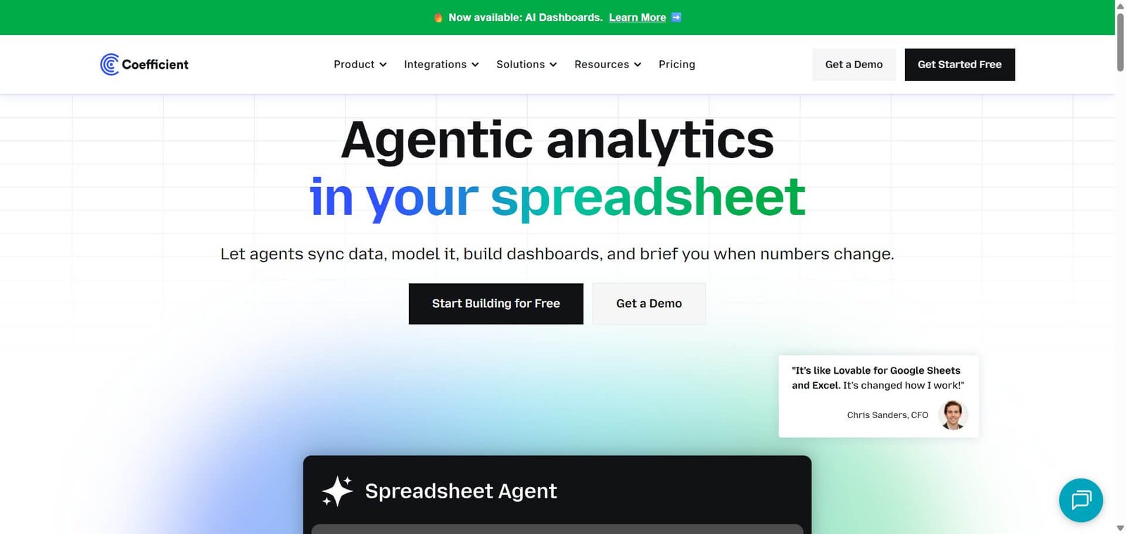 Coefficient Webpage