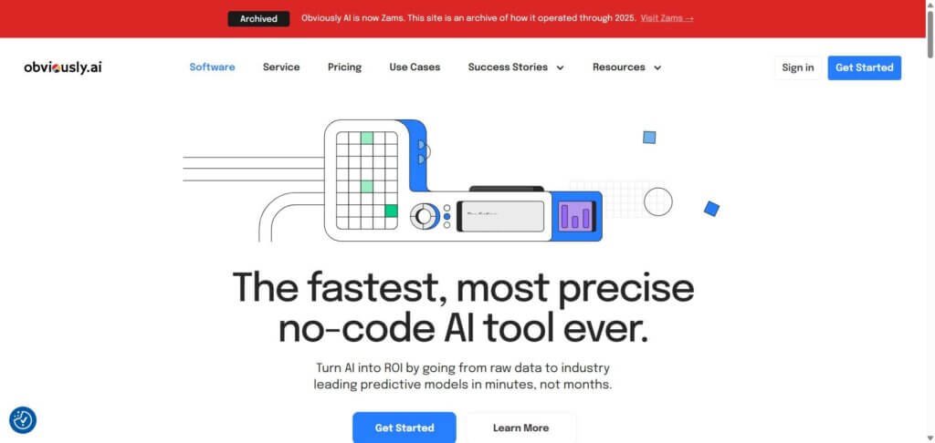 Obviously AI Webpage