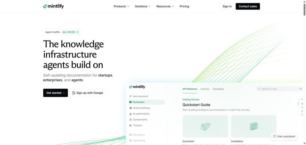 Mintlify Webpage