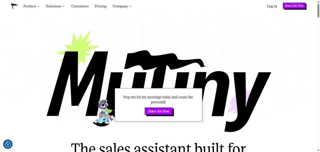 Mutiny Webpage