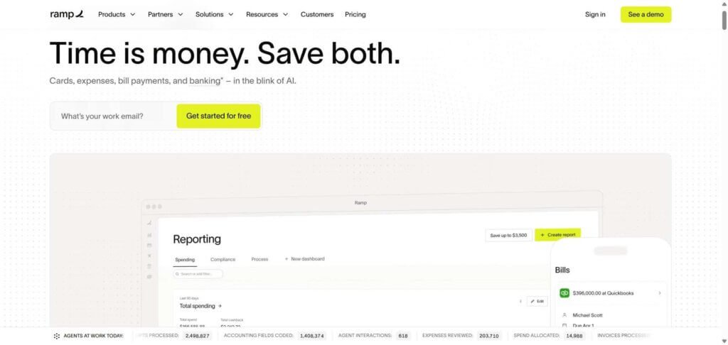 Ramp Webpage
