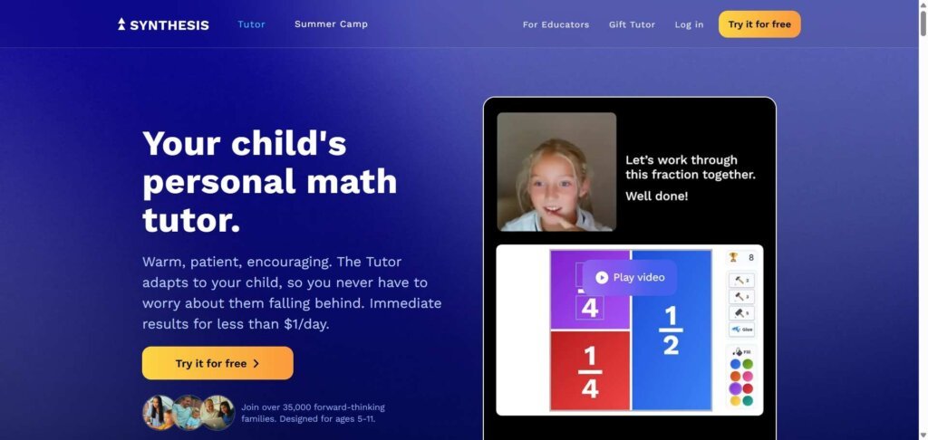 Synthesis Webpage