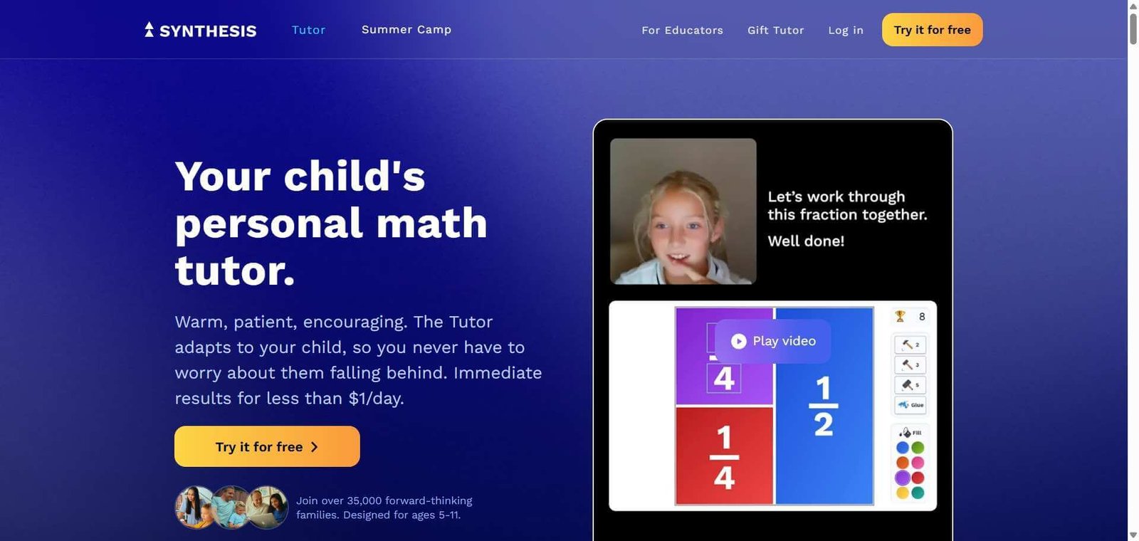 Synthesis Webpage
