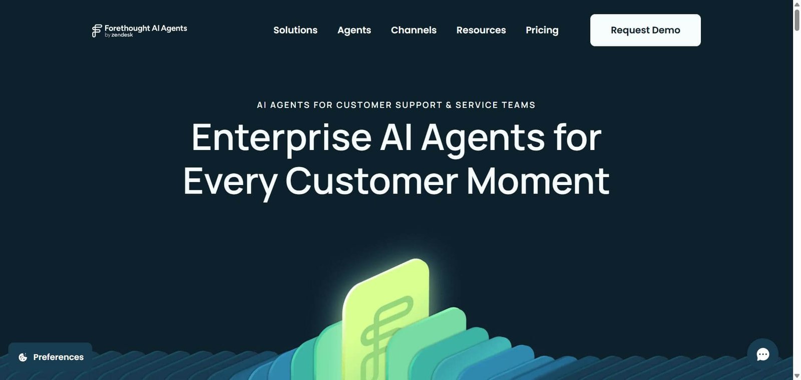 Forethought AI Webpage