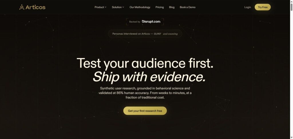 Articos Webpage
