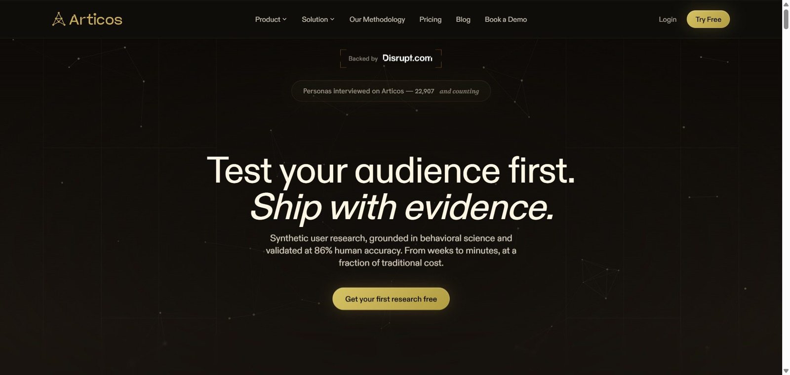Articos Webpage