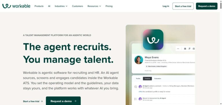 Workable Webpage