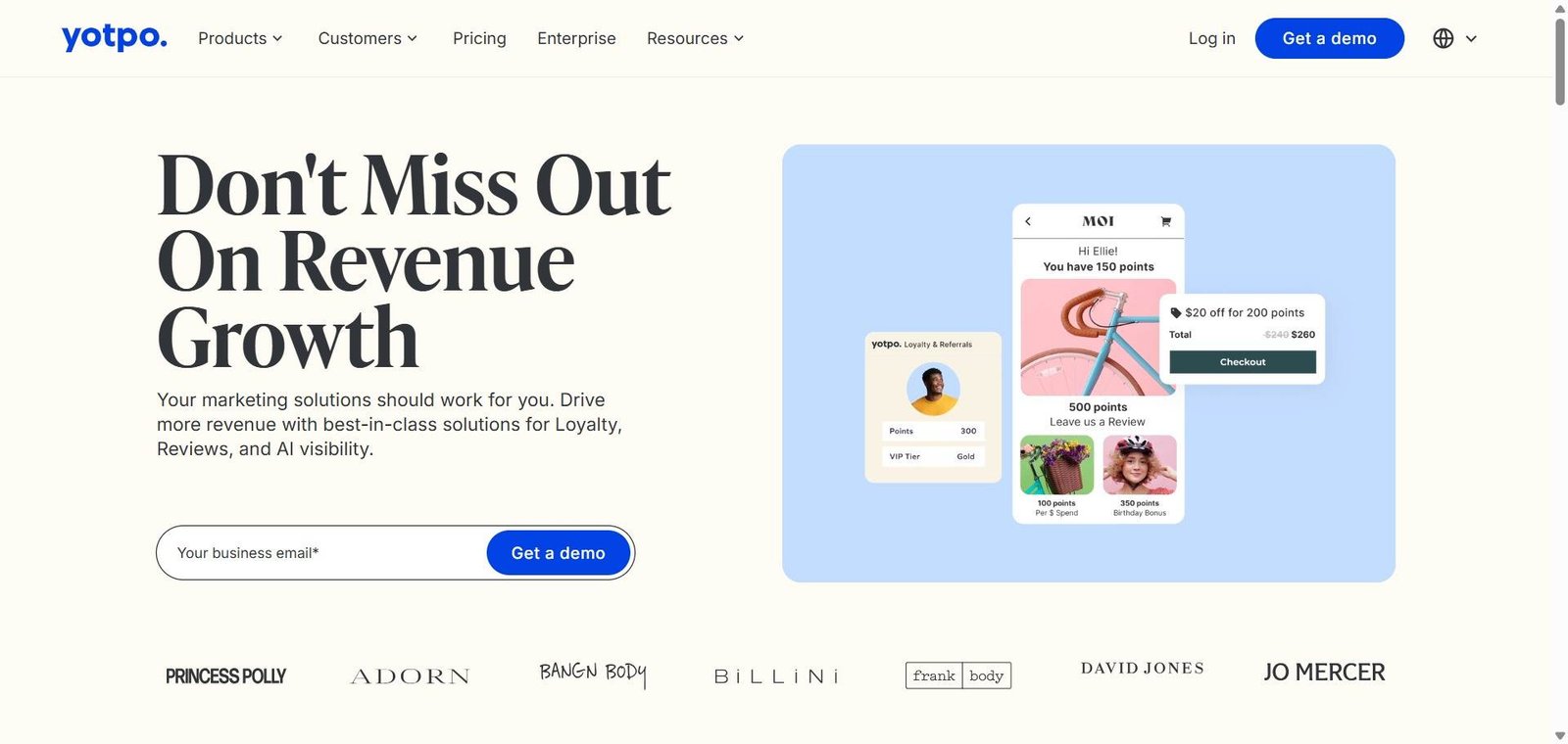 Yotpo Webpage